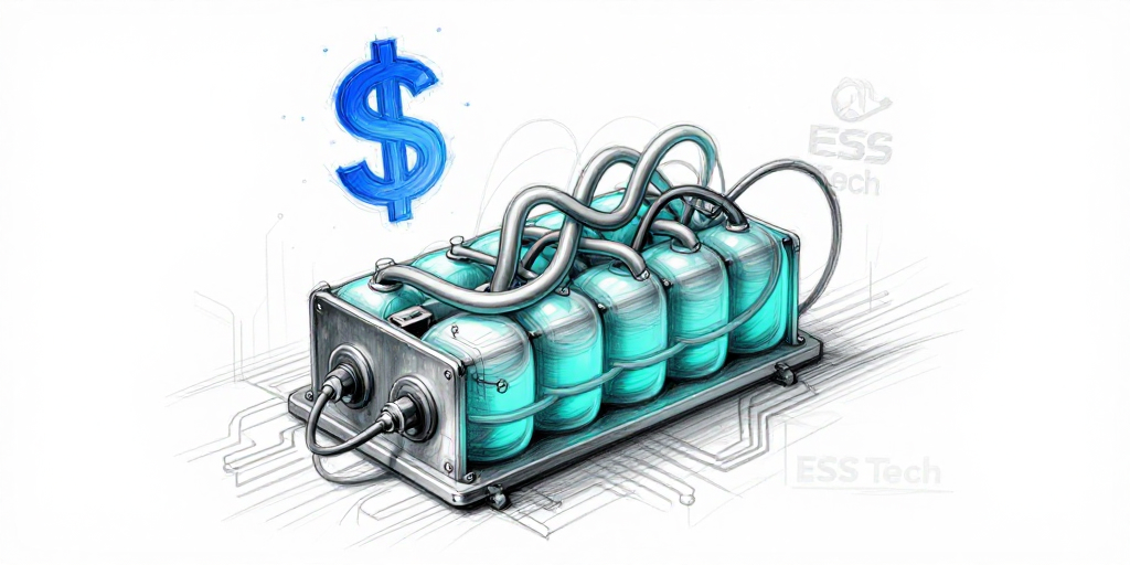 ESS Tech CEO's 40% Option Exercise Signals Confidence Amid Iron‑Flow Battery Push