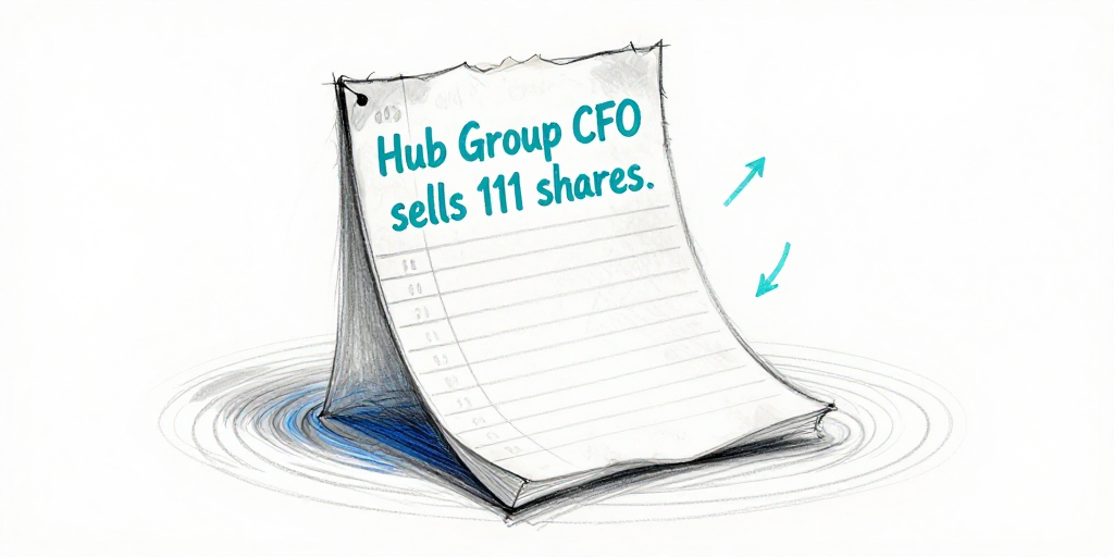 Hub Group CFO's Share Sale Signals Investor Uncertainty Amid Regulatory Scrutiny & Industry Pressures