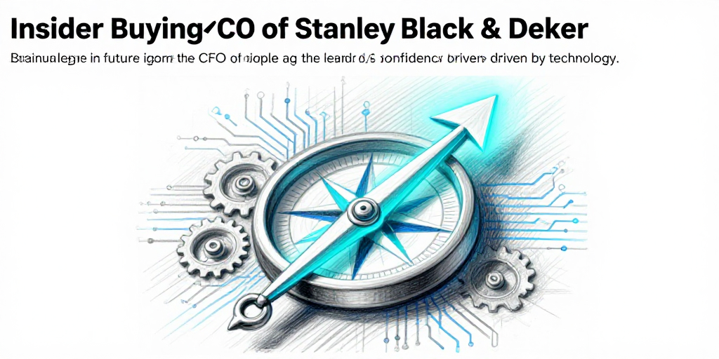 Stanley Black & Decker CFO's Insider Buying Signals Big Productivity and Capital Growth